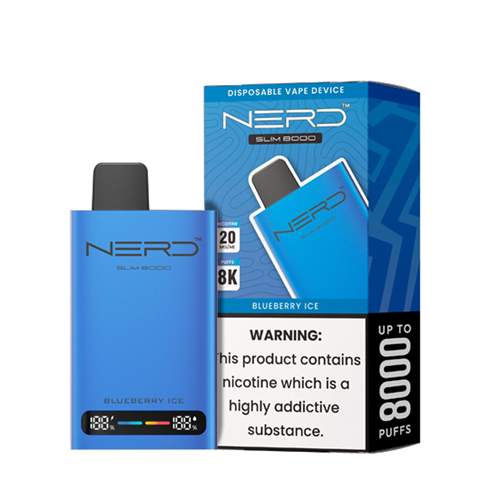 Nerd Slim 8000 Puffs Disposable Vape - Image 3