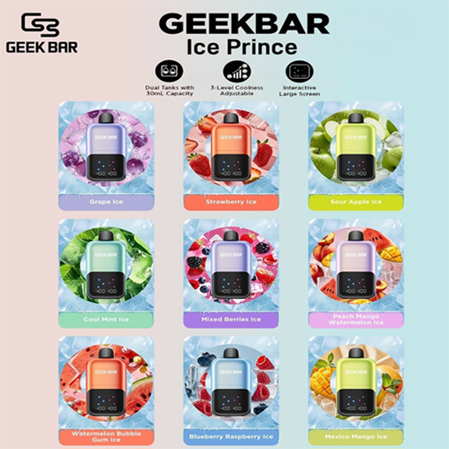 Geek Bar Ice Prince 50000 Puffs Disposable Vape - Image 2