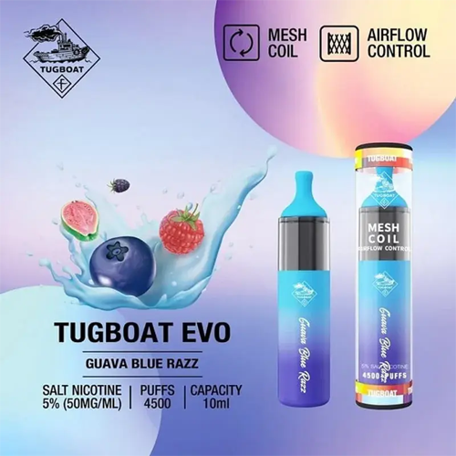 Tugboat Evo 4500 Puffs Disposable Vape - Image 4