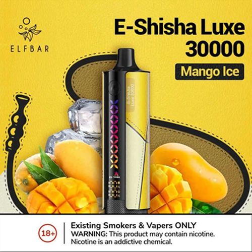 ELFBAR E-Shisha Luxe 30000 Puffs Disposable Vape - Image 4
