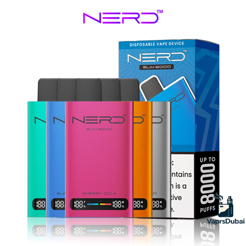 Nerd Slim 8000 Puffs Disposable Vape