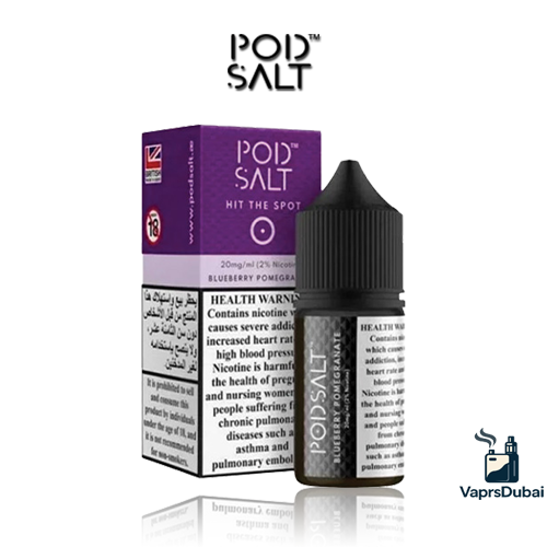 POD SALT Blueberry Pomegranate E-Liquid 30ml