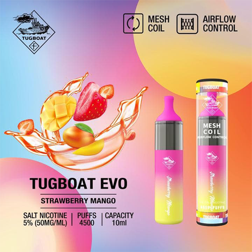 Tugboat Evo 4500 Puffs Disposable Vape - Image 5