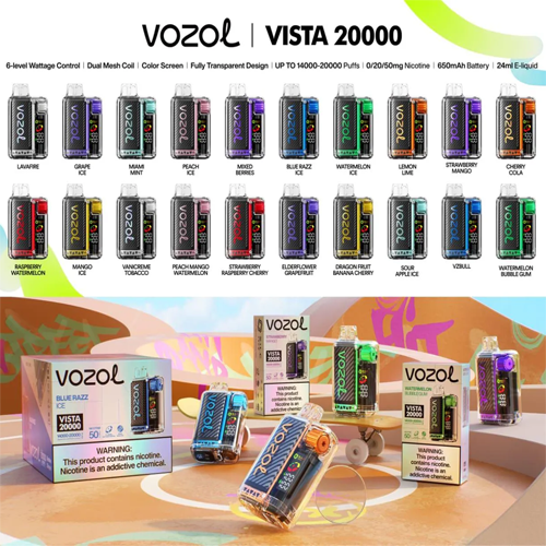 Vozol Vista 20000 Puffs Disposable Vape In Dubai - Image 2